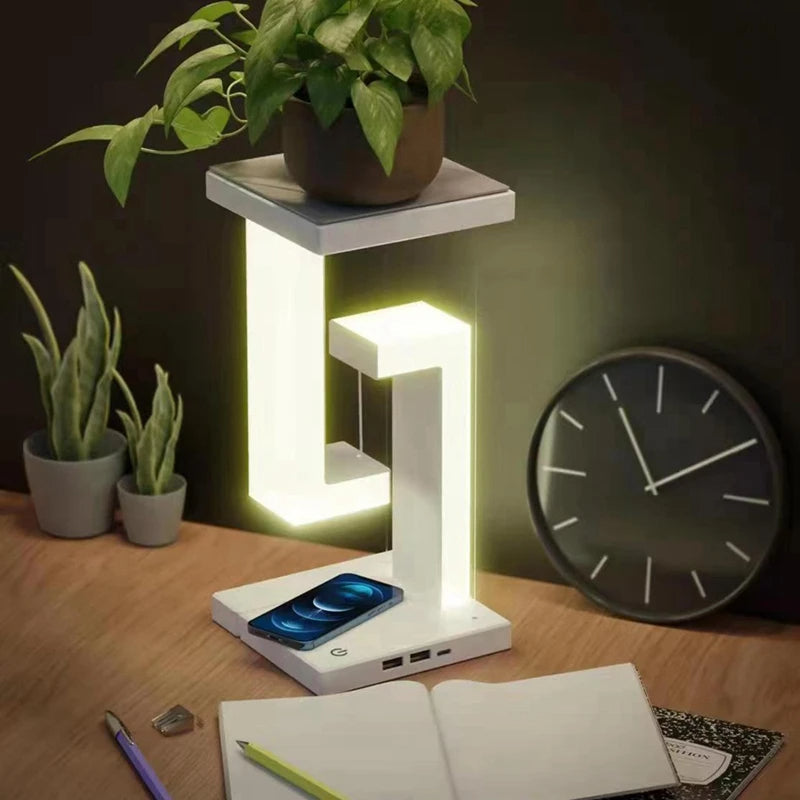 Lisslune | Wireless Charger - GlowCharge - Fast Charging - Magical Atmosphere in the Room