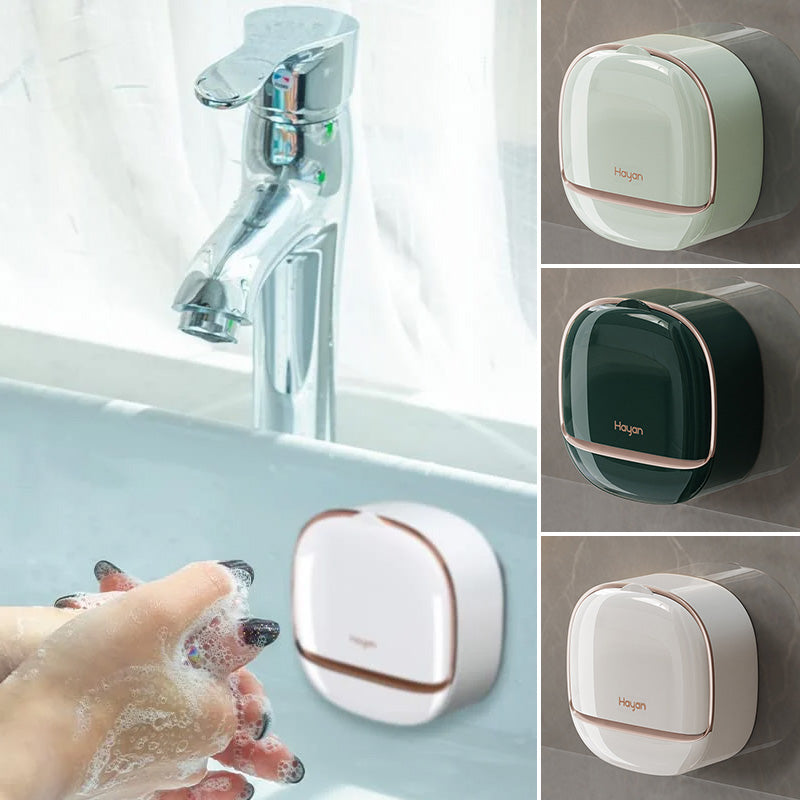 Lisslune | Waterproof soap dish with drainage box