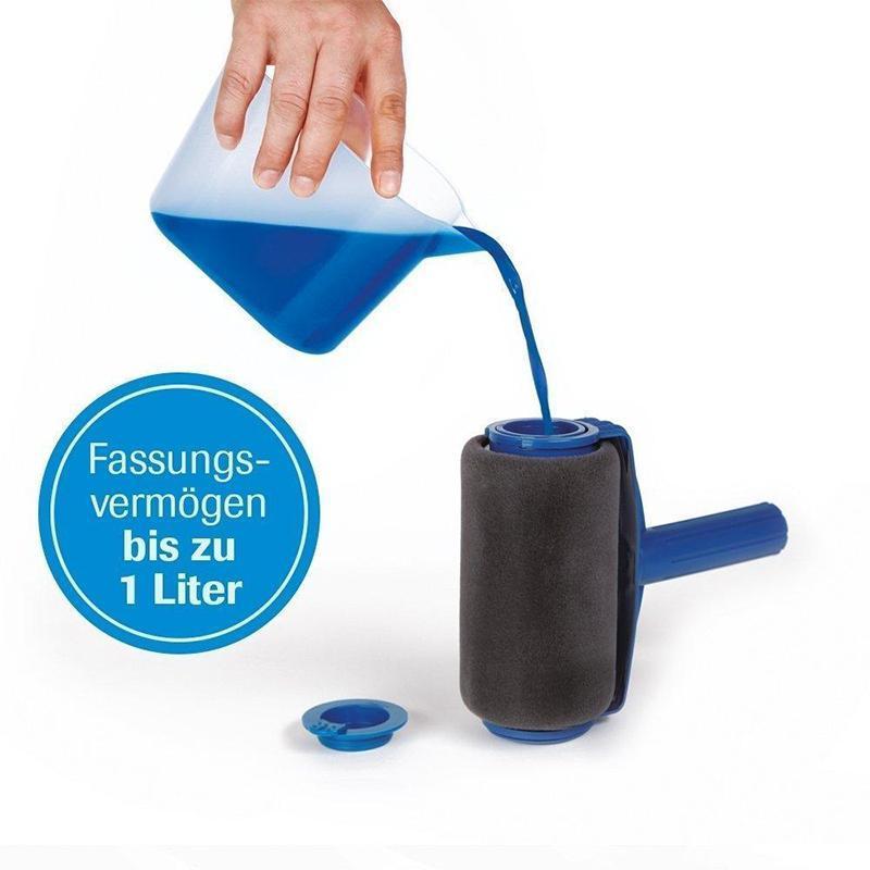 Lisslune | Bequee color roller refillable color tank edge roller, roller with tank