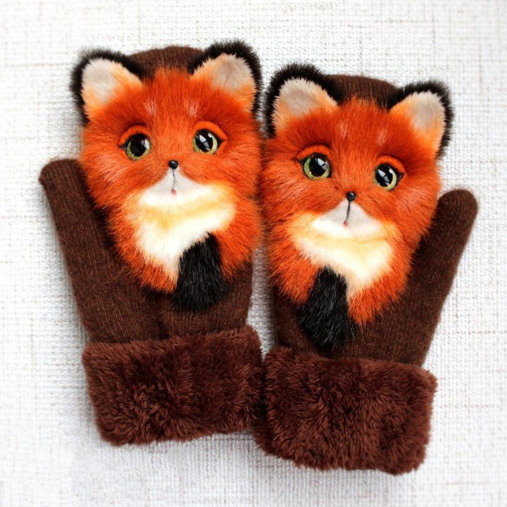 Lisslune | Cute Winter Animal Gloves