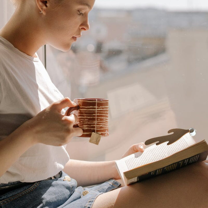 Lisslune | Spilled Coffee Bookmark