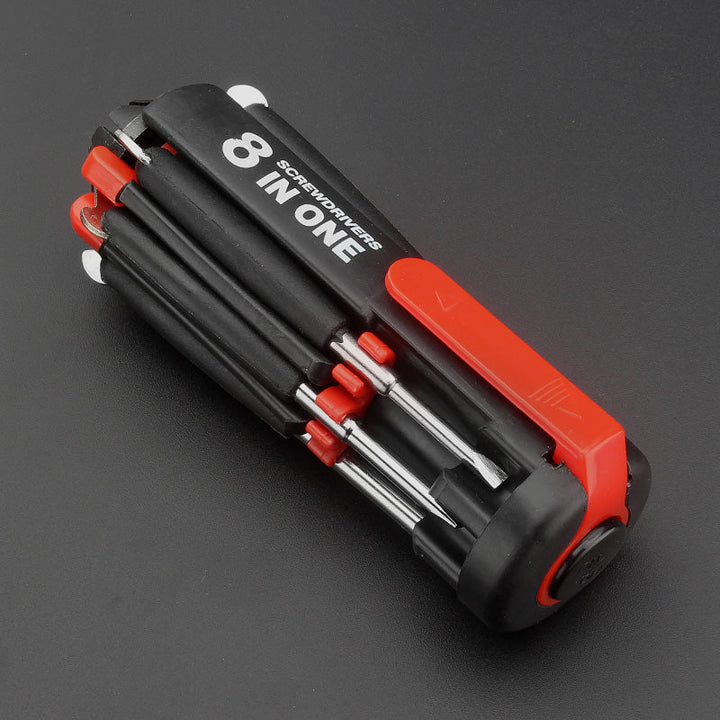 Lisslune | 8-in-1 screwdriver with LED flashlight