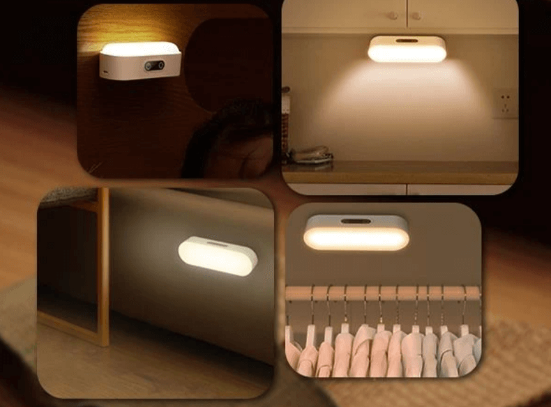 Lisslune | Motion-Activated Rechargeable Night Light with Adjustable Brightness