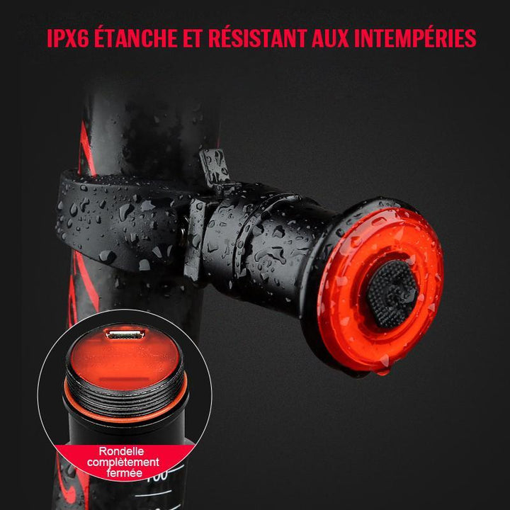 Lisslune | Ultra-intelligent rear light for bicycle