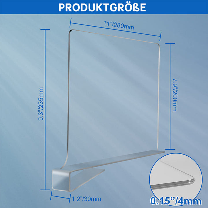 Lisslune | Shelf divider made of acrylic for closet organization