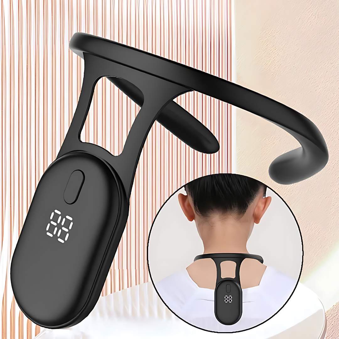 Lisslune | Posture Corrector for Neck and Back Support | Real-Time Feedback for Spine Alignment and Improved Posture