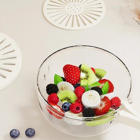 Lisslune | Cleava - 2-in-1 Drain Bowl for Easy Cleaning
