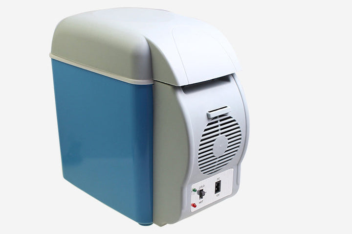 Lisslune | 7.5 L Portable Electric Car Refrigerator With Hot Or cool Dual-use, For Home & Outdoors