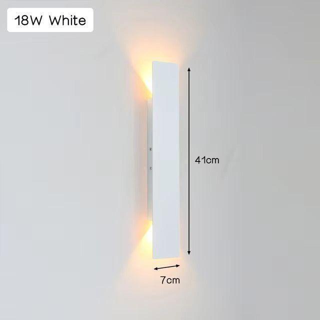 Lisslune | Light - Modern weatherproof LED wall lamp made of aluminum for outdoor use