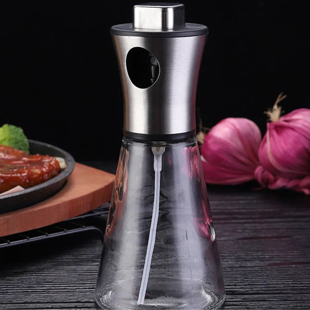Lisslune | Stainless Crystal Oil Spray Bottle