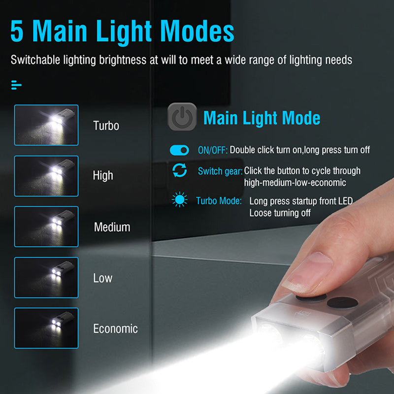 Lisslune | V10 Mini Portable Flashlight