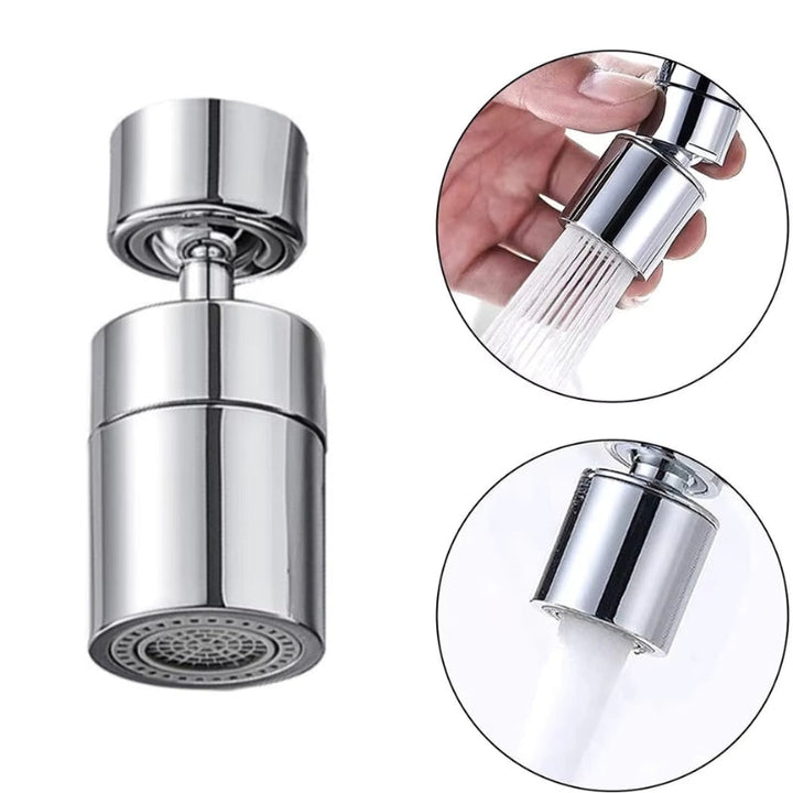Lisslune | SprayMaster 360° Adjustable Faucet Attachment with Dual Spray Modes