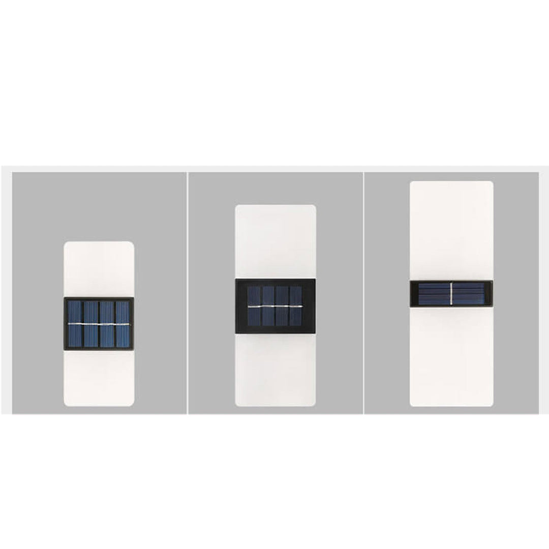 Lisslune | LumaZen Solar LED Wall Lamp | Weatherproof | Solar Powered Outdoor Lighting | Garden & Patio Decor
