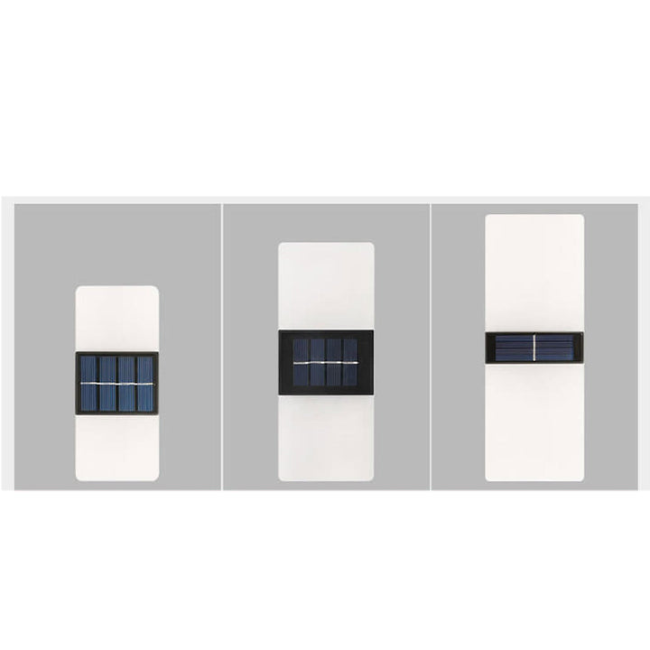 Lisslune | LumaZen Solar LED Wall Lamp | Weatherproof | Solar Powered Outdoor Lighting | Garden & Patio Decor