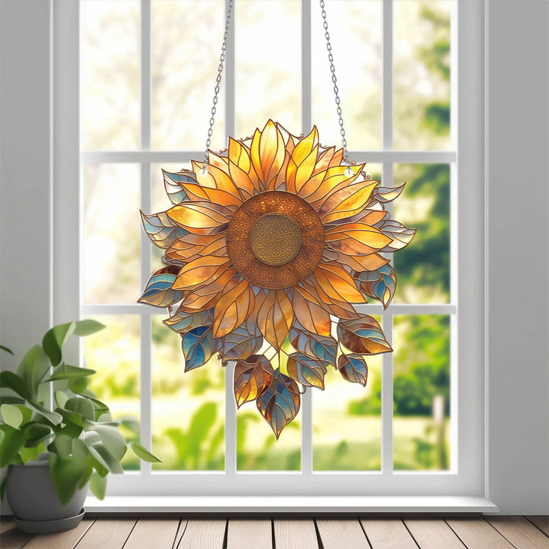 Lisslune | Sunflower Acrylic Window Hanging