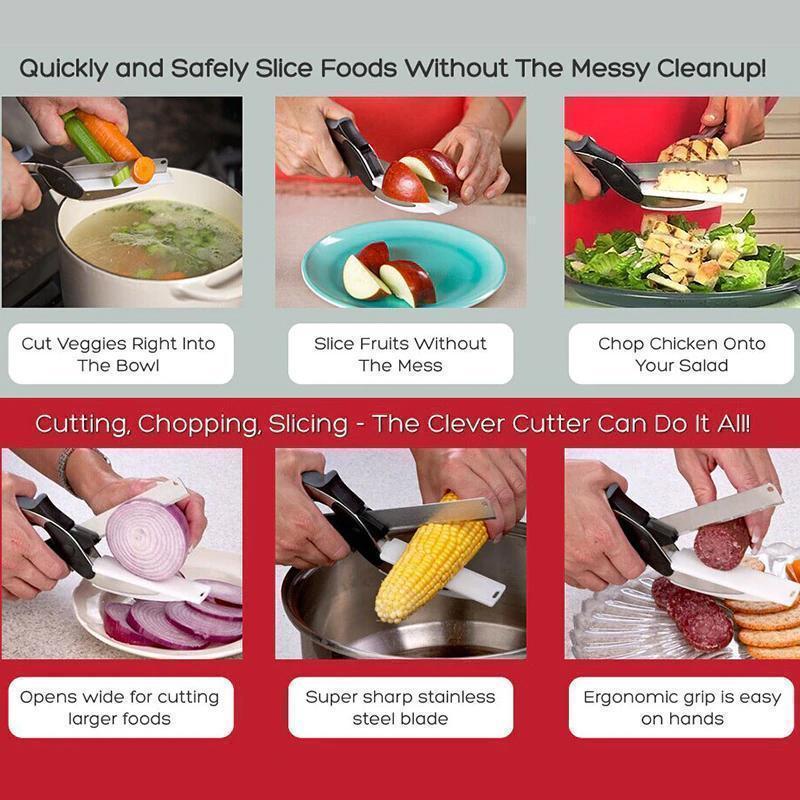 Lisslune | Multifunctional Scissors Food Vegetable Scissors