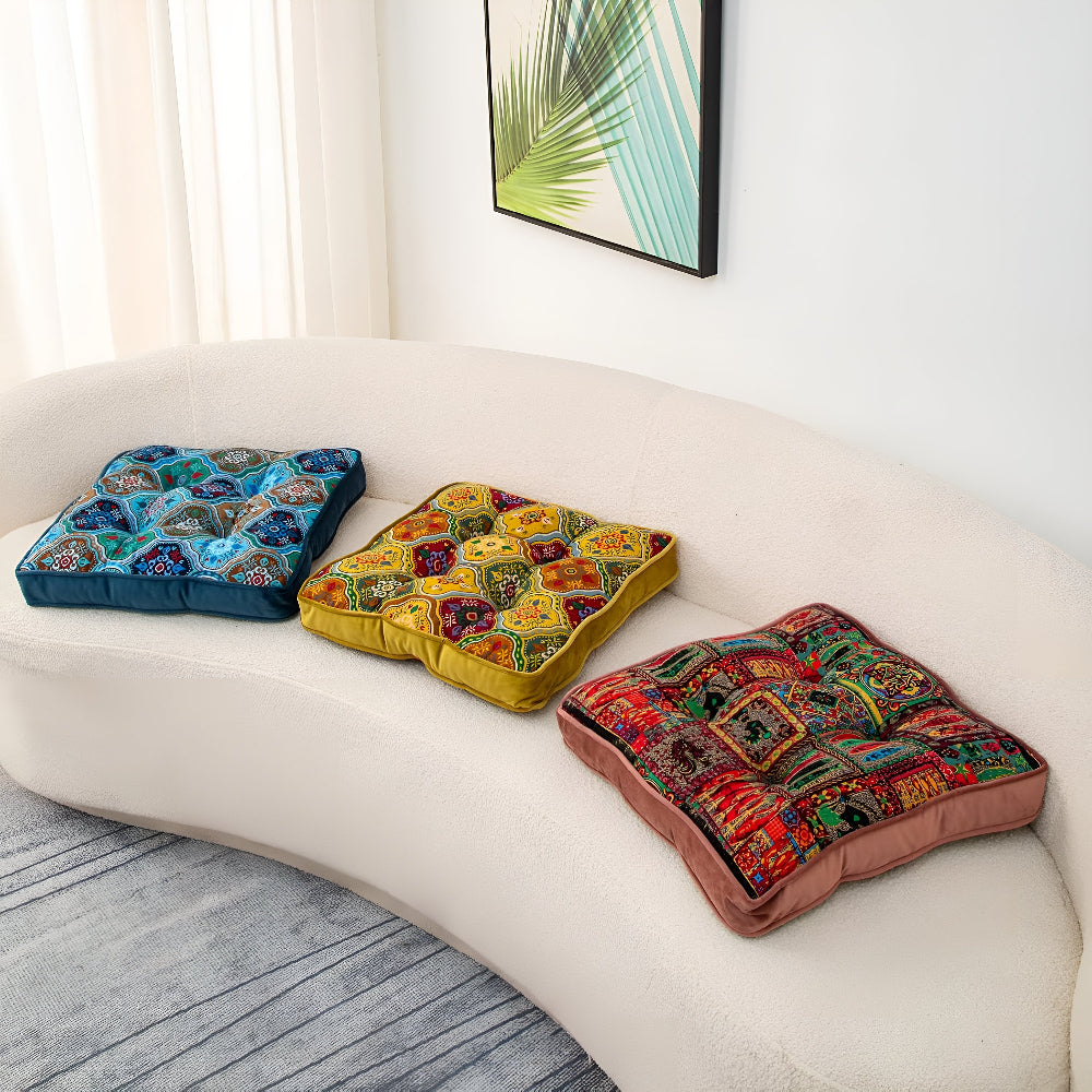 Lisslune | Moroccan Inspired Tie-Strap Cushion