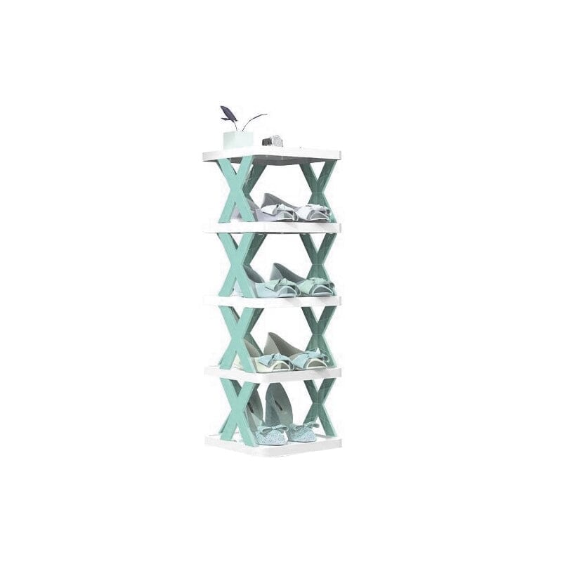 Lisslune | Foldable Multi-Layer Shoe Rack, Shoe Storage Organizer