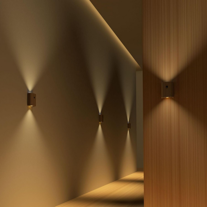 Lisslune | Rechargeable LED Wall Light with Motion Sensor – Warm White
