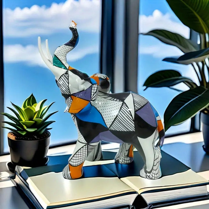 Lisslune | Luxury Abstract Elephant Figurine