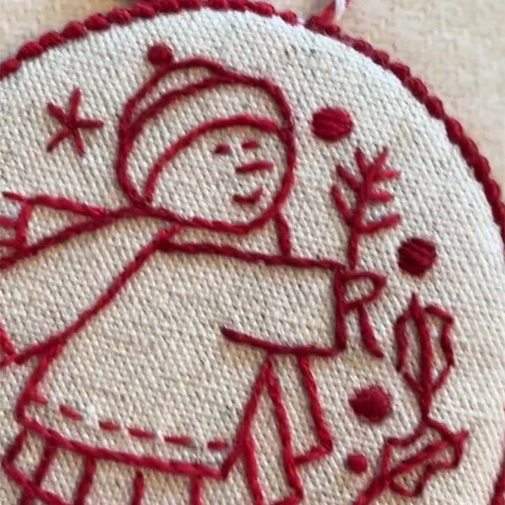 Lisslune | Hand embroidery set for Christmas decoration