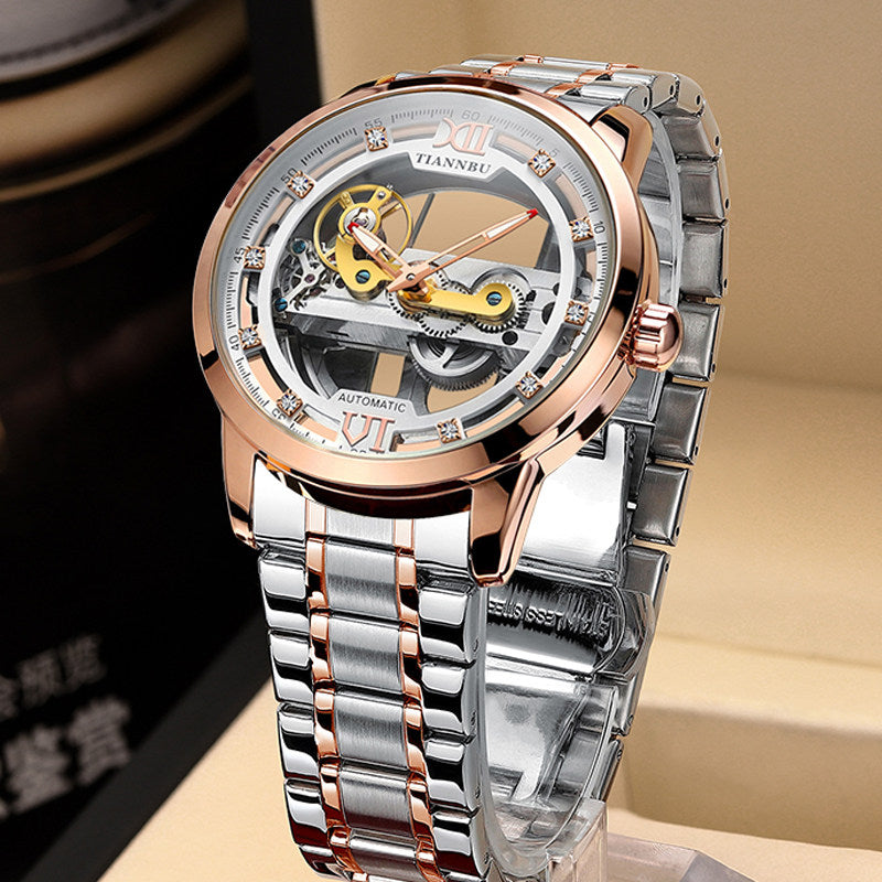 Lisslune | Skeleton Tourbillon Ultra Thin Automatic Mechanical Watch