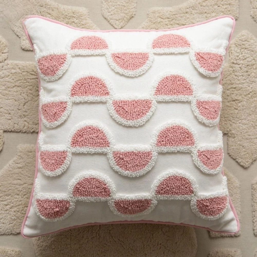 Lisslune | Tassel-Trimmed Boho Floral Cushions