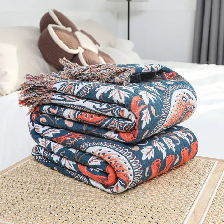 Lisslune | Soft Wander Tusk Cotton Blanket