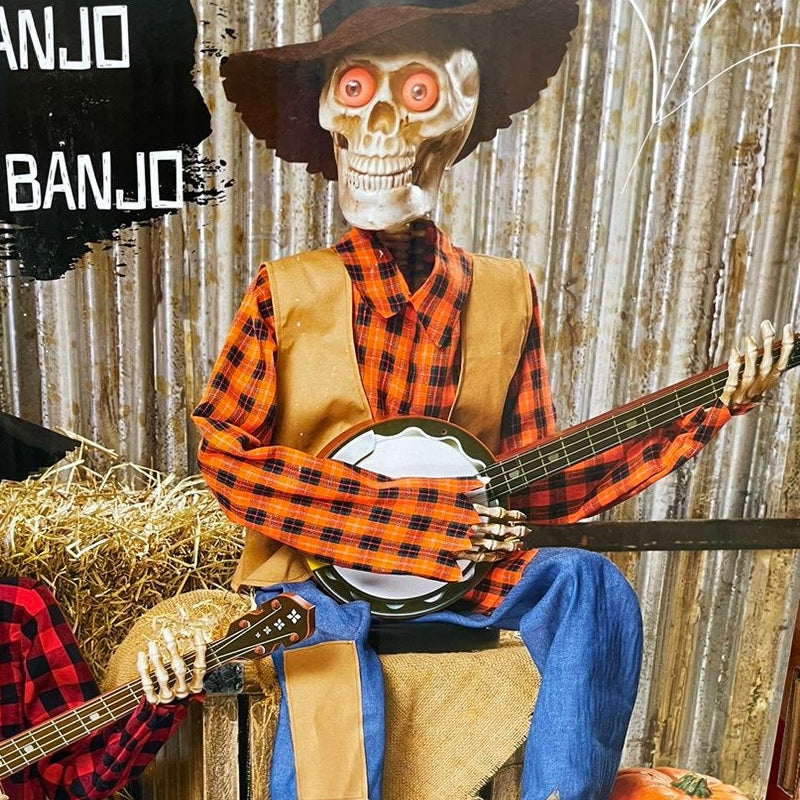 Lisslune | Funny animated dueling banjo skeletons