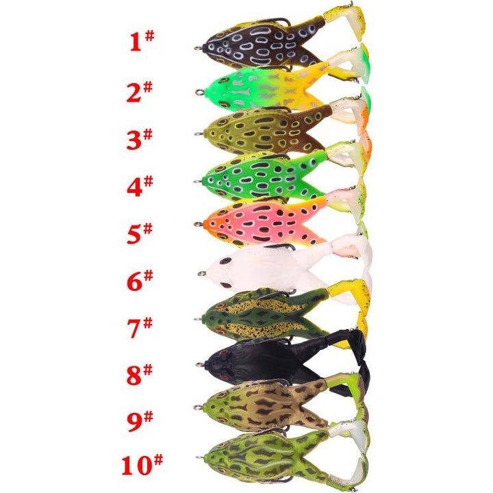 Lisslune | Double Propeller Frog Soft Lure