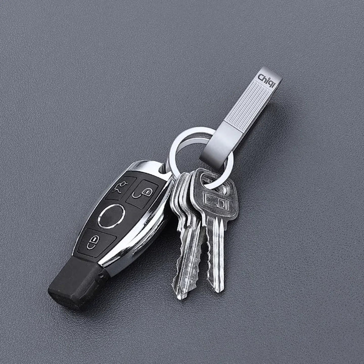 Lisslune | Titanium Alloy Men's Belt Buckle Keychain - Durable, Stylish, Non-Fading Lock