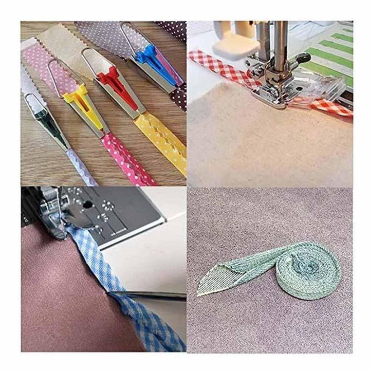 Lisslune | Bias binding tools for sewing quilting accessories
