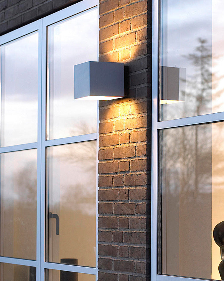 Lisslune | LED Outdoor Up Down Wall Light | Waterproof Metal Fixture for Patio. Garden & Entryway Illumination