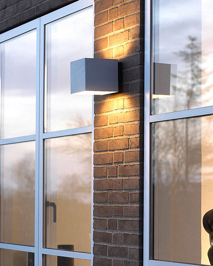 Lisslune | LED Outdoor Up Down Wall Light | Waterproof Metal Fixture for Patio. Garden & Entryway Illumination