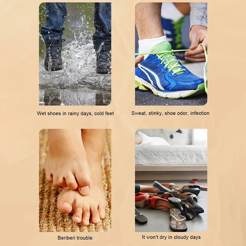 Lisslune | ShoeDryer – Never again wet, stinky shoes!