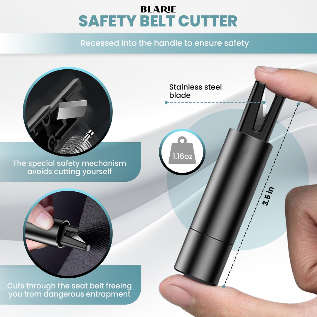 Lisslune | Car Safety Hammer – Essential Auto Escape Tool & Window Breaker for Emergency Situations