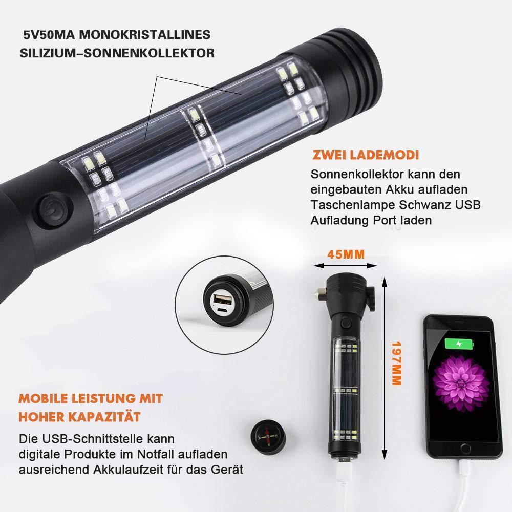 Lisslune | 9-in-1 Multifunction Safety Hammer