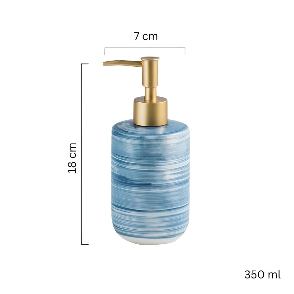 Lisslune | Marble Ceramic Soap Dispenser