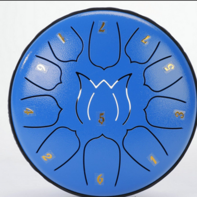 Lisslune | EchoDrum – Steel Tongue Drum for Meditation, Yoga, and Relaxation