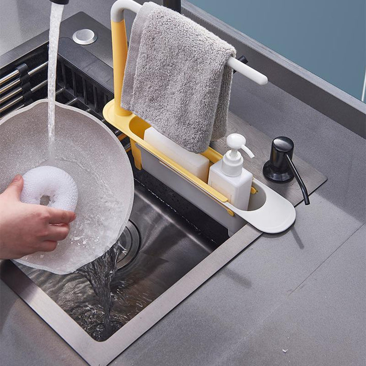 Lisslune | Telescopic Sink Storage Rack