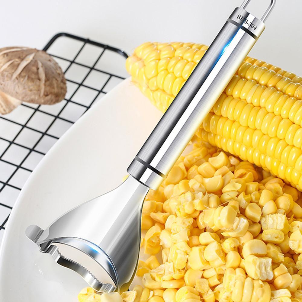 Lisslune | Corn on the cob peeler made of stainless steel