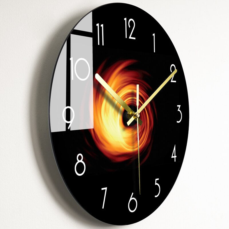 Lisslune | Elegant Wall Clock Made of Glass