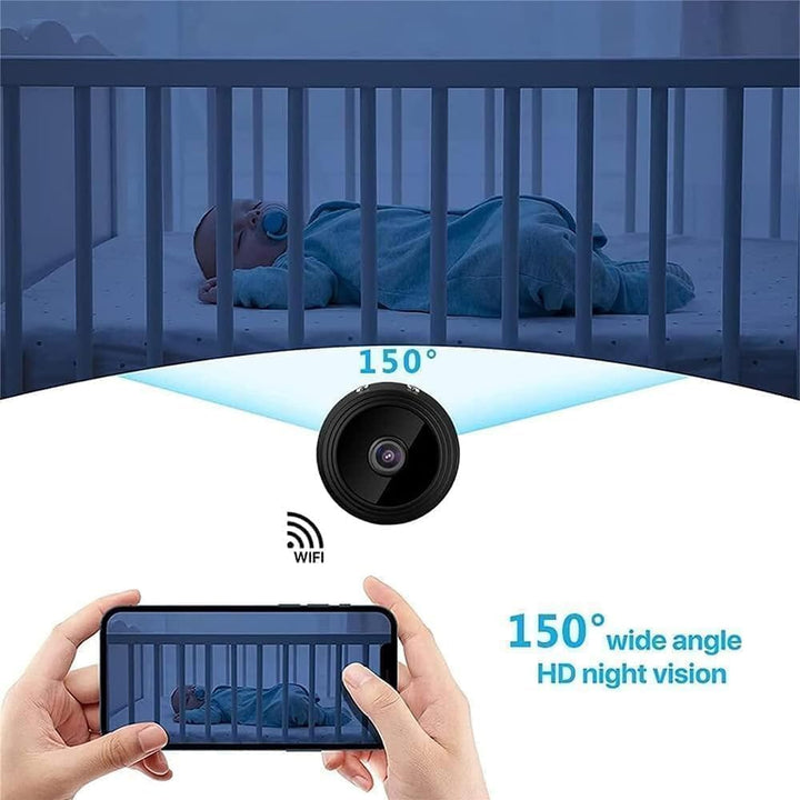 Lisslune | Eyecam Mini Spy Camera – Compact Wi-Fi Home Security Camera for Indoor Surveillance