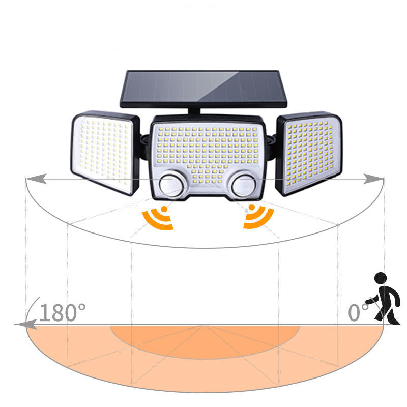 Lisslune | Outdoor Courtyard Solar Motion Sensor Light