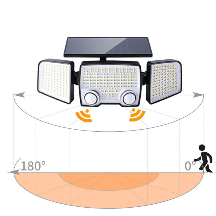 Lisslune | Outdoor Courtyard Solar Motion Sensor Light