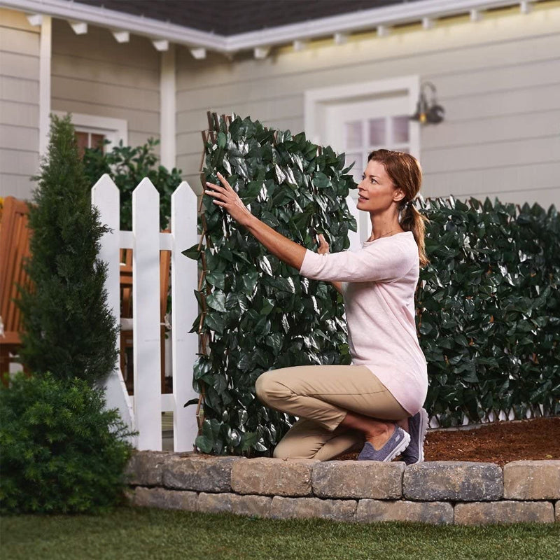 Lisslune | Expandable Faux-Privacy Fence