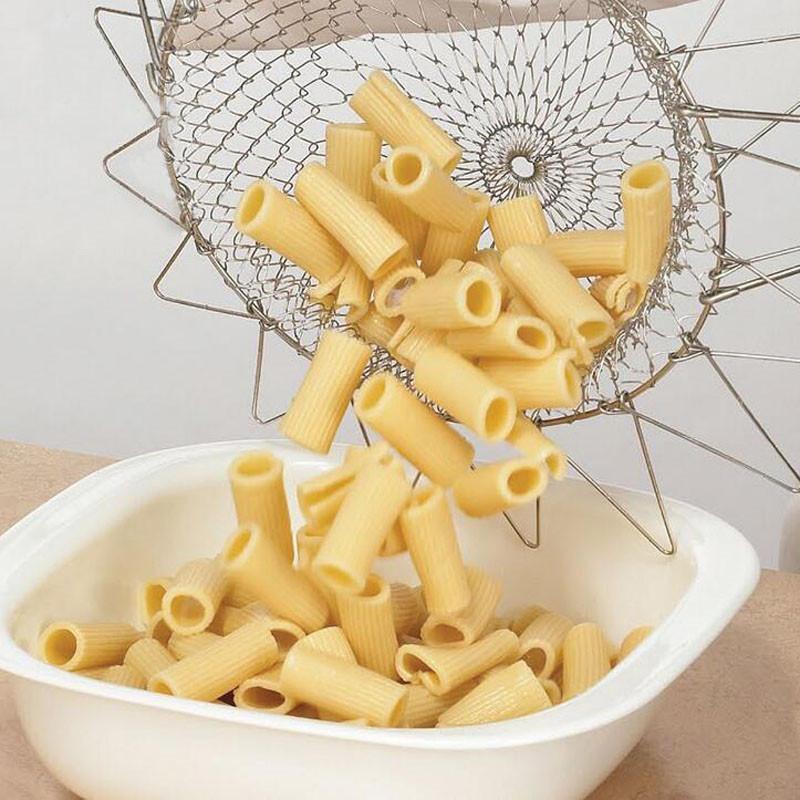 Lisslune | Stainless Steel Retractable Strainer Cooking Basket