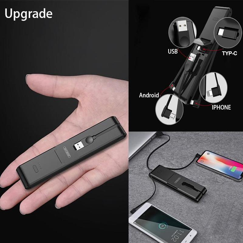 Lisslune | 3-in-1 data cable keychain