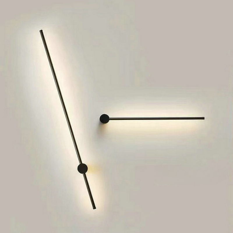 Lisslune | NordicRod – Minimalist Wall Lamp with Plug for Chic Interiors