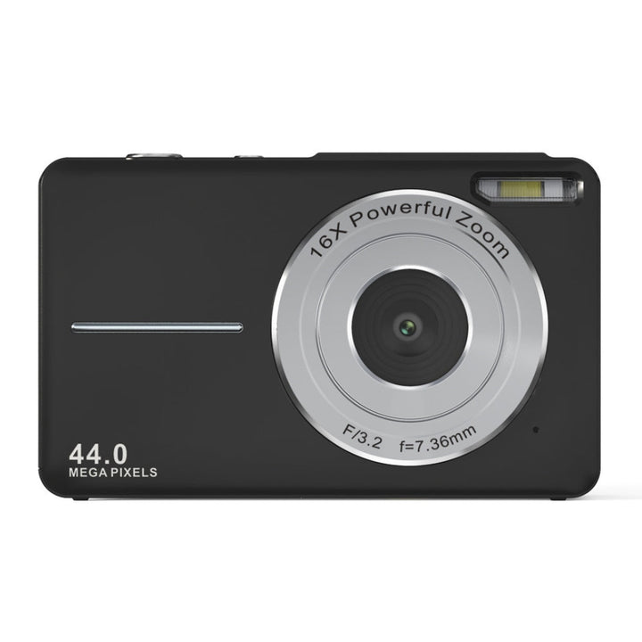 Lisslune | Portable Digital Camera 1080P 44MP with 16X Zoom – Compact Vlogging Camera with LCD Screen, Rechargeable, Perfect for Teens and Students